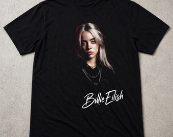 Billie Eilish T Shirt Aesthetic Pop Graphic Tee Music Shirt Gift