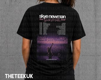 Skye Newman Survival Tour 2026 T Shirt UK Concert Dates Music Tee | Adults & Kids