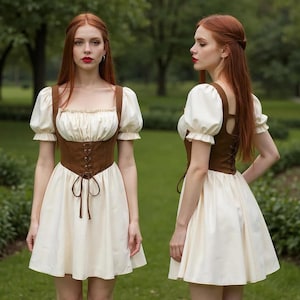 Women Medieval Dress,Off Shoulder Dress, Woman Victorian dress, Irish Chemise Costume,Renaissance Faire Dress,Fairy Dress,Gothic Witch Dress