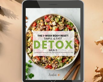 7-Day Detox Meal Plan: Simple Clean Eating Recipes (PDF Download)