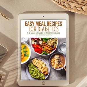 Easy Diabetic Meal Plan | 2-Week Low Blood Sugar Recipes | Diabetic Friendly Cookbook | Easy and Tasty Diabetic Recipes
