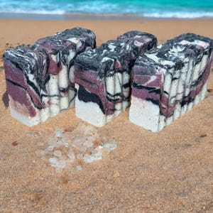 Exfoliating Salt Bar / Salt Soap / Artisan Soap / Handmade Soap / Soap / Cold Process Soap