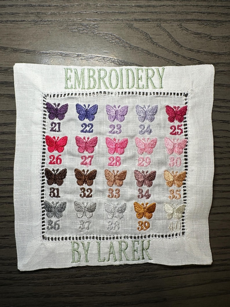 Embroidered Initial Silk Pillowcase image 5