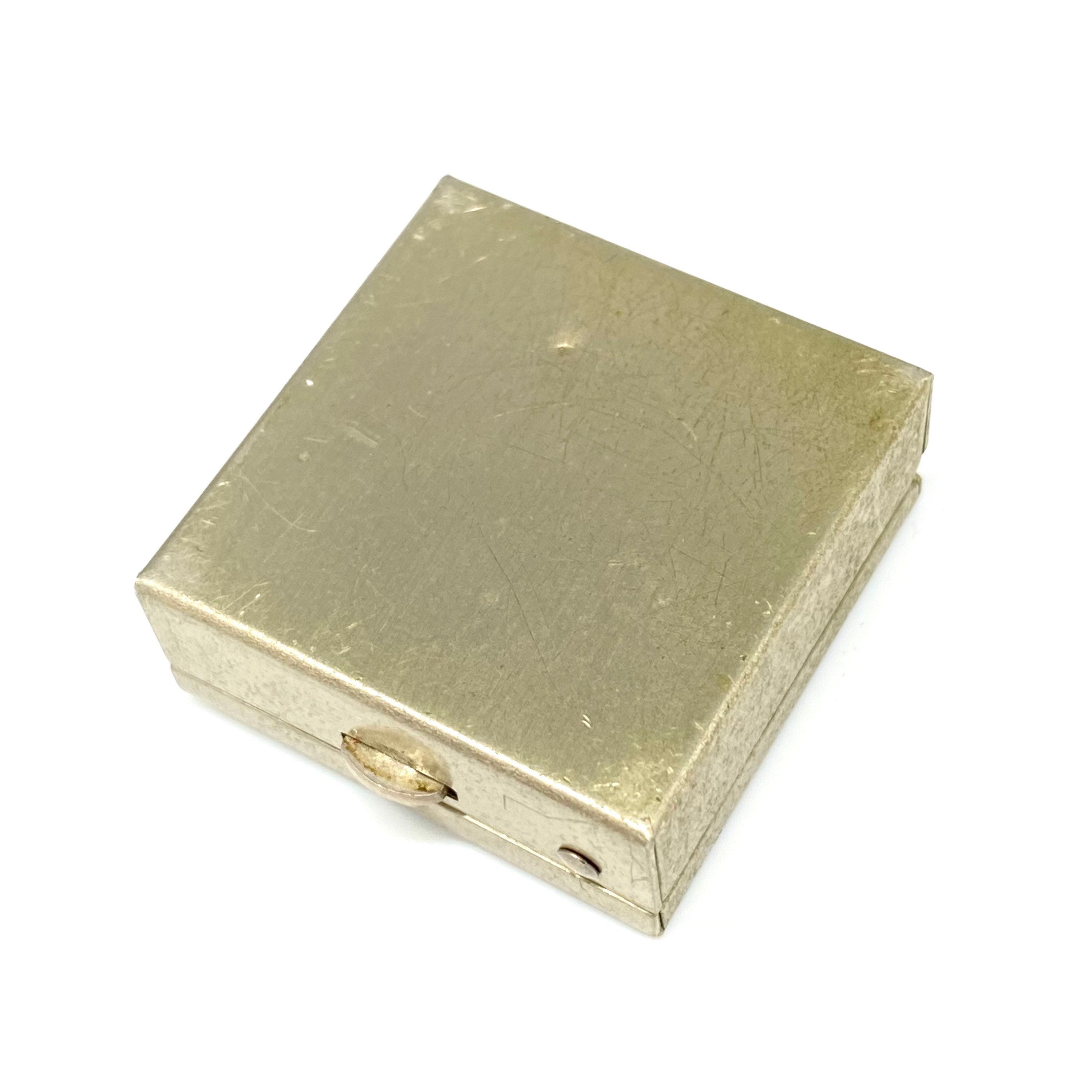 彫刻・オブジェ Vintage London Hallmark 1984 Pill Box Vintage - Stanton Pill Box - 1 1/4