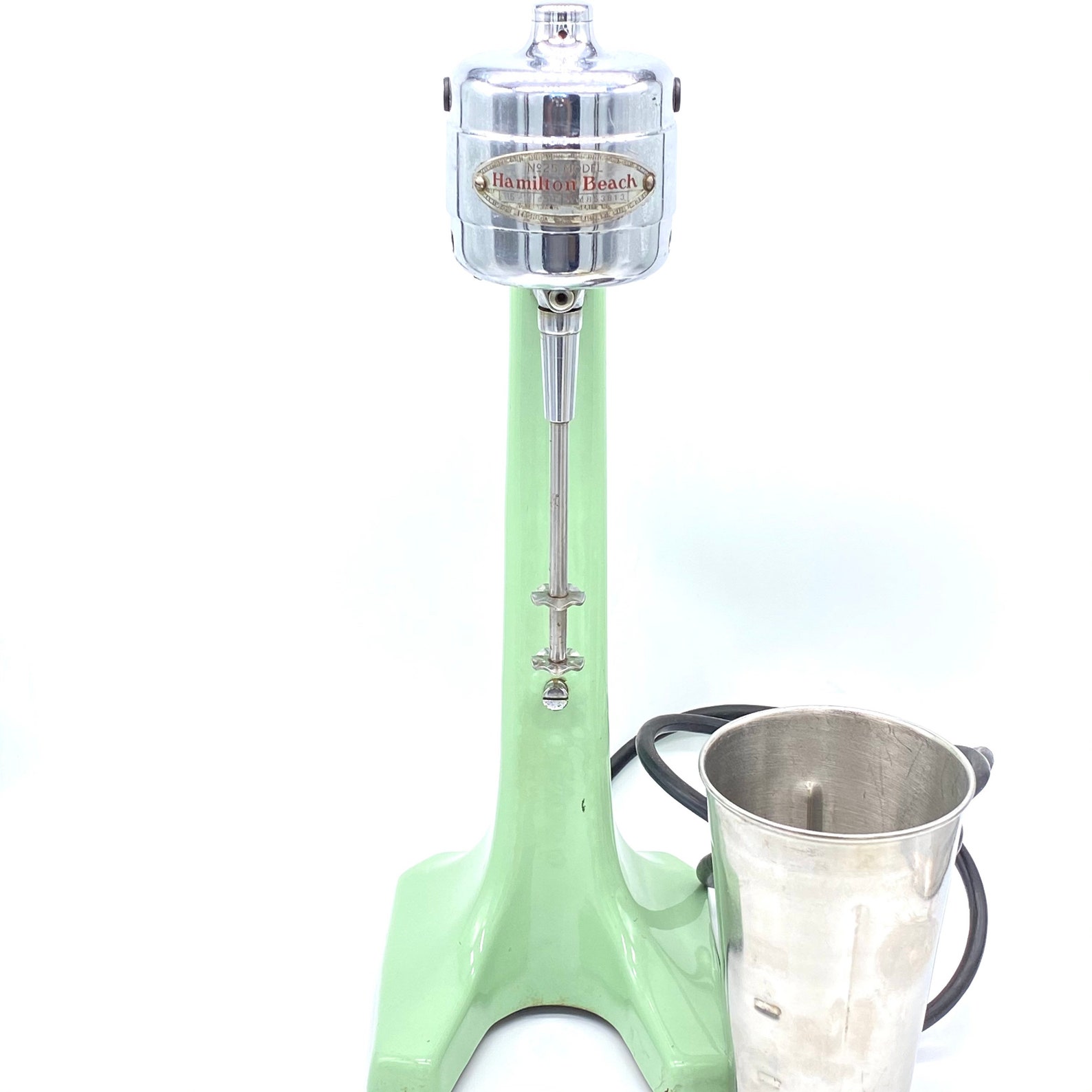 Vintage 1930's Retro Hamilton Beach Co. Malt Milkshake Etsy