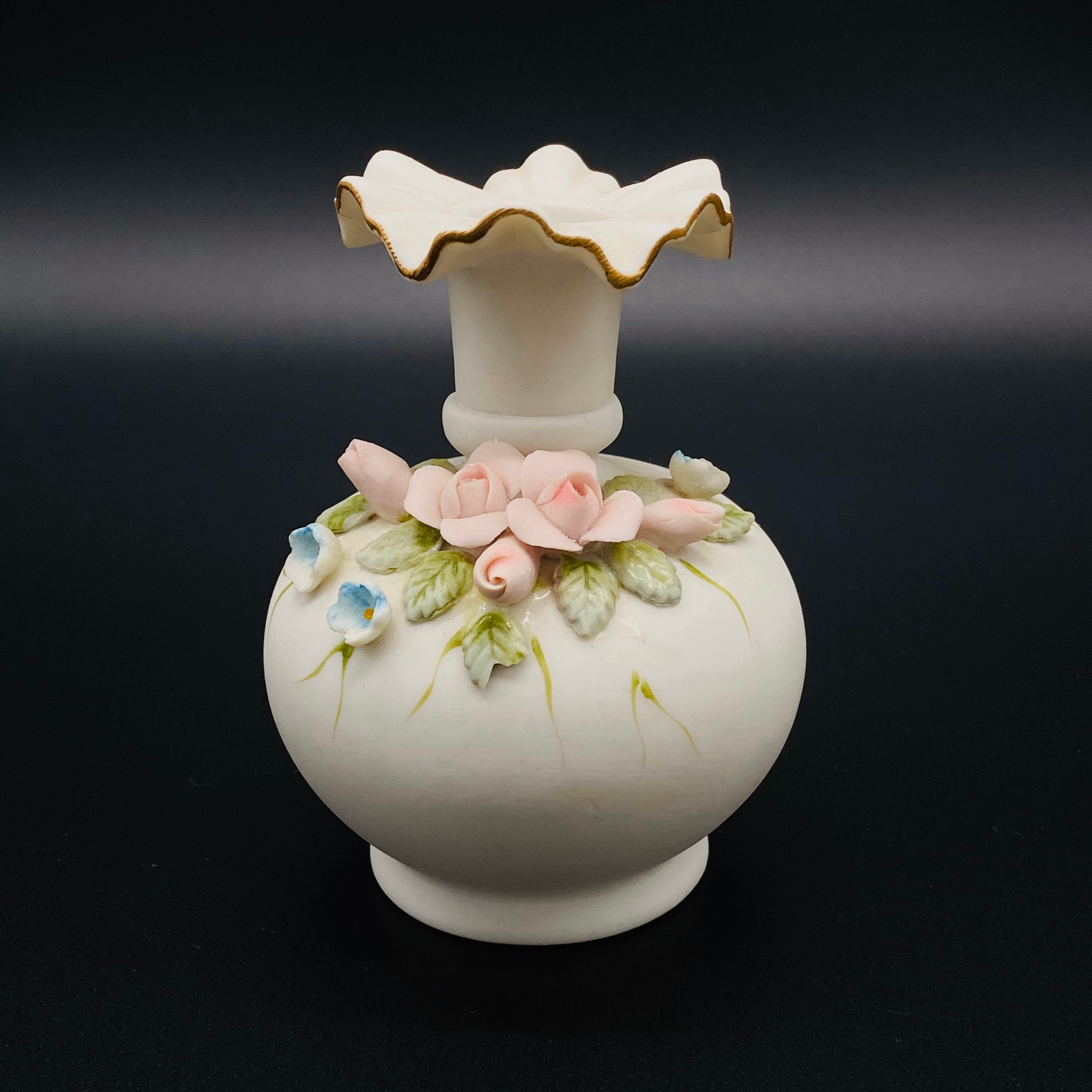 Vintage - Kelvin Fine China - Bud Vase With Hand Applied