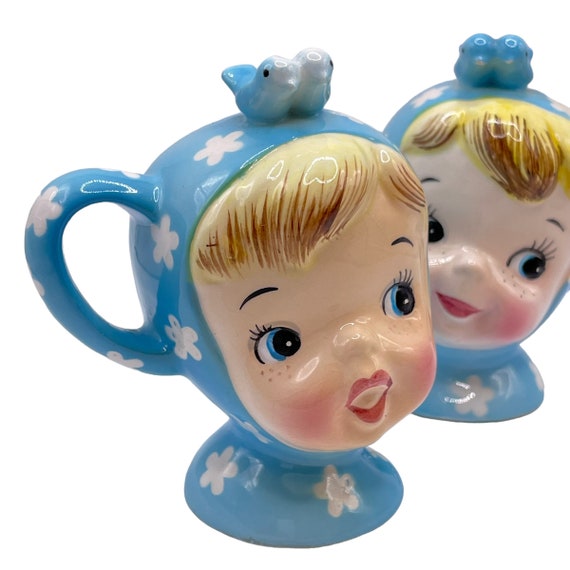 ミスキューティーパイ  ソルト ペッパー Vintage - Napco - Miss Cutie Pie - Salt and Pepper Shakers