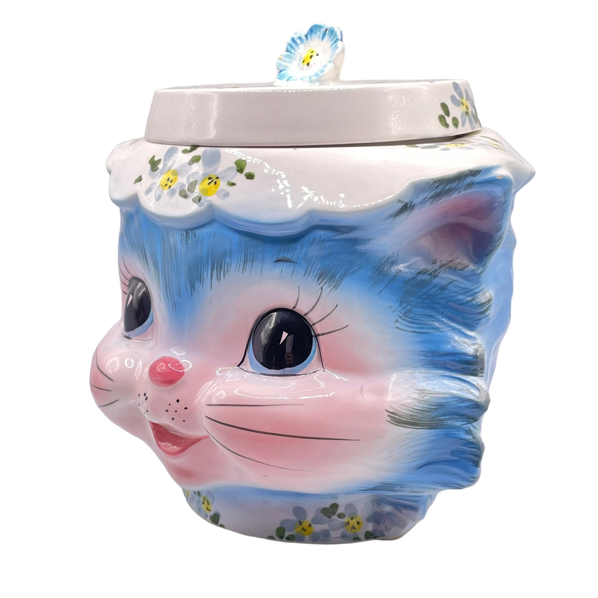 Vintage - Lefton - #1502 - MISS PRISS - Cookie Jar