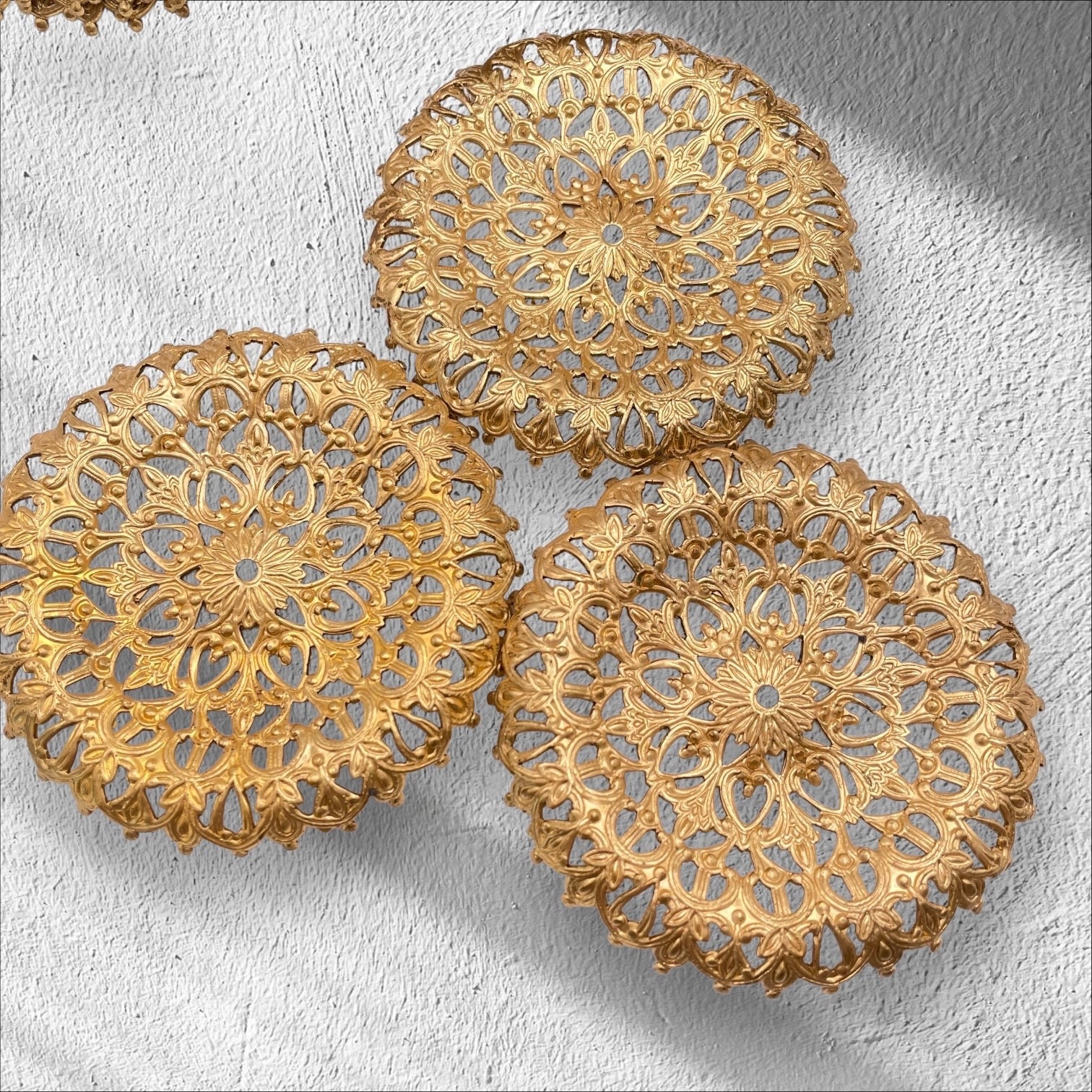 Filigree Disk - Etsy
