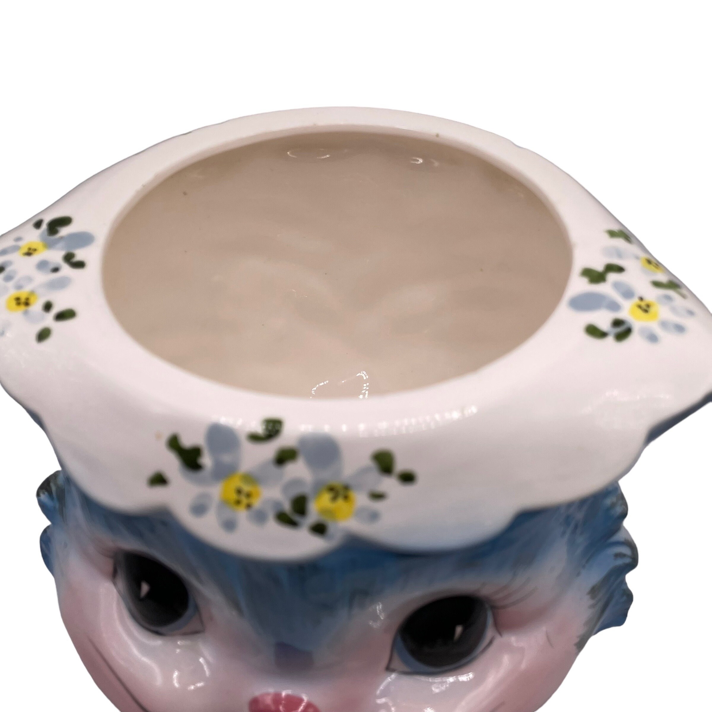 Vintage - Lefton - #1502 - MISS PRISS - Cookie Jar