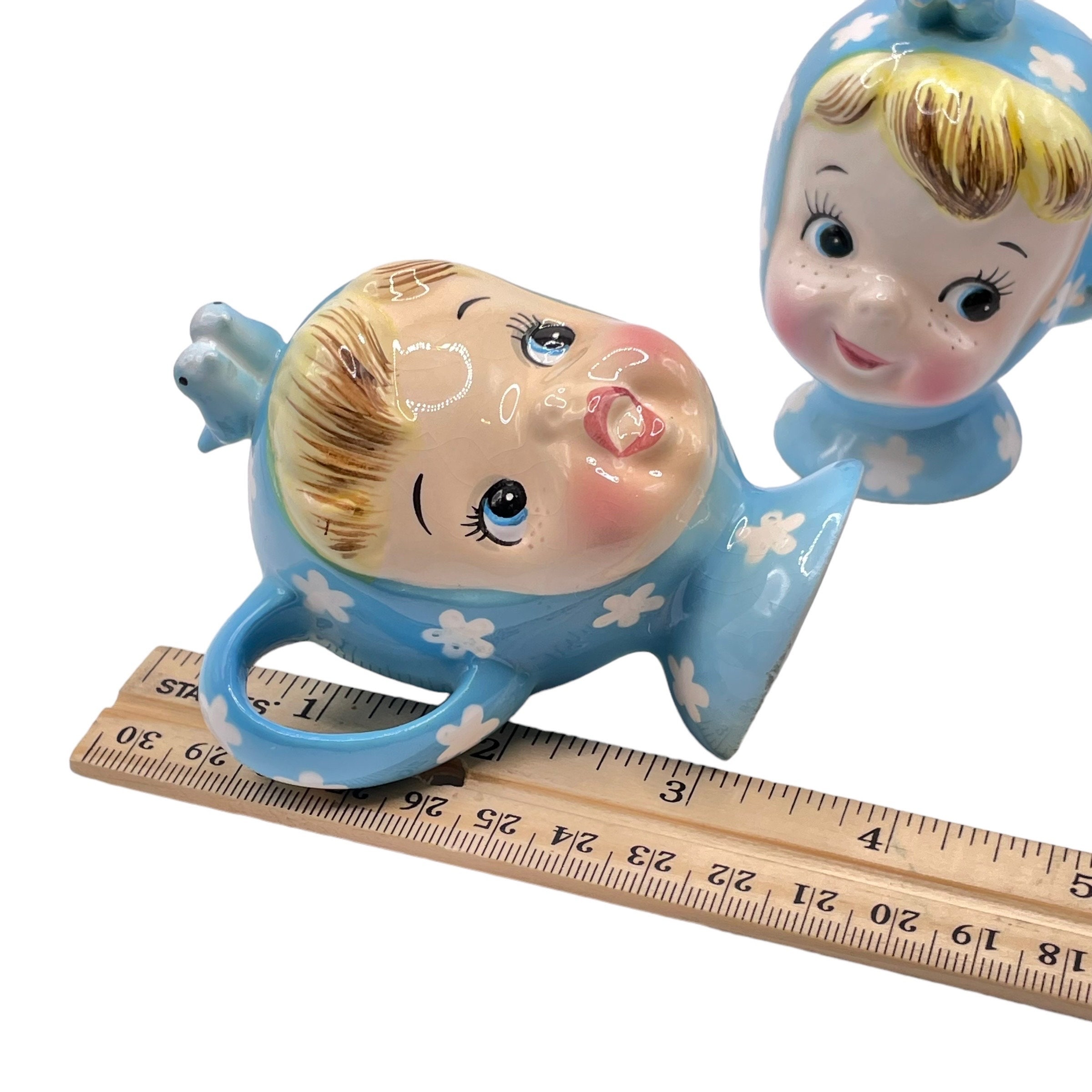 ナプコ ミスキューティーパイ アンティーク ビンテージ ソルト&amp;ペッパー Miss Cutie-pie Vintage Salt and Pepper Shakers Vintage