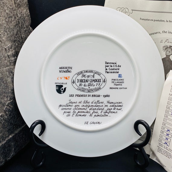 Vintage Collectible Plate - Women of the Century Plate by D'arceau