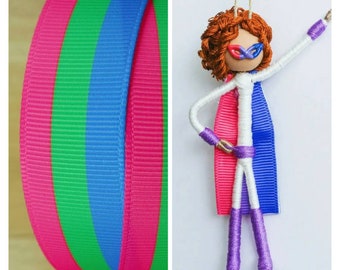 Polysexual Superhero Doll / Polysexual Pride / Polysexual Ornament