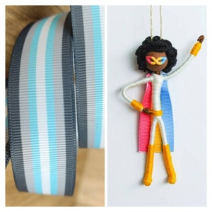 Demi-boy Superhero Doll / Demi-boy Pride / Demi-boy Ornament
