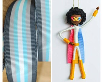 Demi-boy Superhero Doll / Demi-boy Pride / Demi-boy Ornament