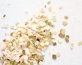 Erröten Gold Nude und Champagner Konfetti, Tischdekoration Hochzeit, Party-Deko, biologisch abbaubare Konfetti werfen, Baby Shower Decor