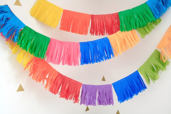 Fiesta Mexican Flag Garland . Cinco De Mayo Decor, Birthday Party Decorations, LGBT Pride, High Chair Banner, Photo Booth Backdrop Il_570xn