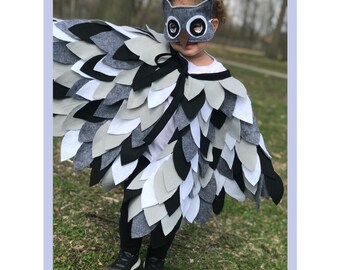 childrens owl fancy dress costume