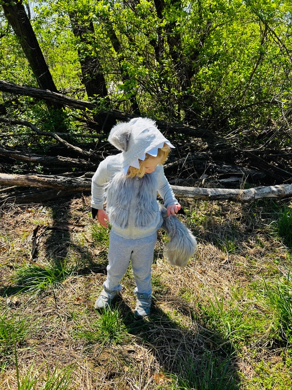 red riding hood werewolf costume