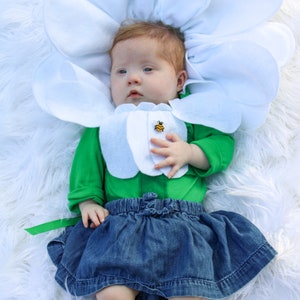 Daisy flower costume, flower headband , daisy headband