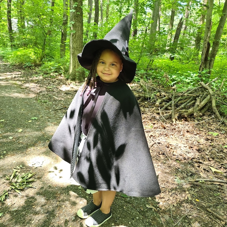 Witch Cape Hat black cat skirt