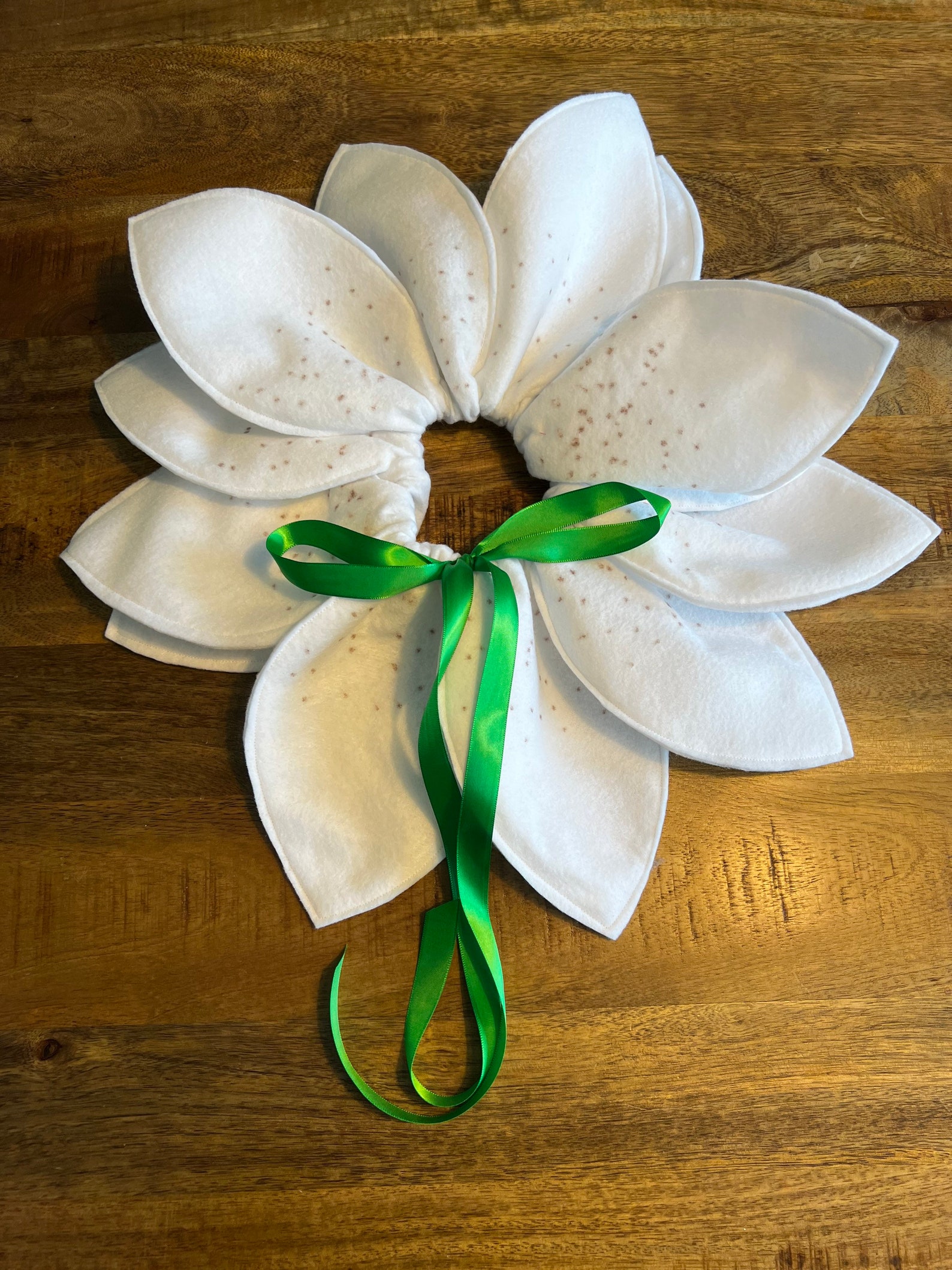 White Lily Flower Headband Lily Headband Floral Birthday Etsy