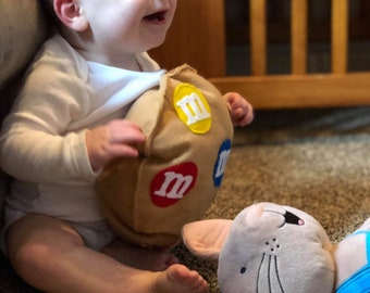 Infant M&M cookie costume