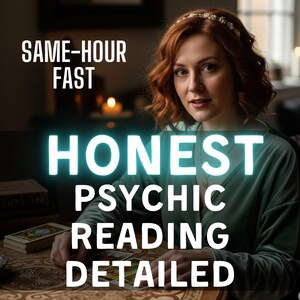 Psychic Reading Same Hour, Honest Psychic Reading, No Tools Love Reading, Psychic Love Reading, Medium Reading, Psychic Spiritual Advices