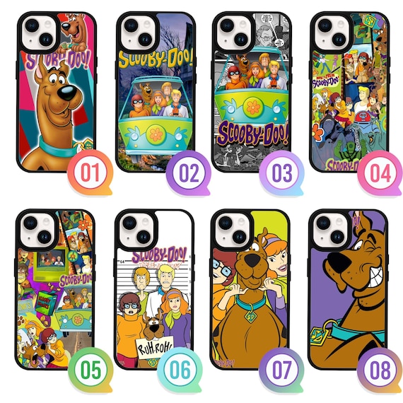 Retro Cartoon Dog Phone Case: Mystery Gang Style for iPhone, Samsung, Pixel