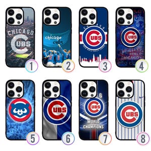 Chicago Baseball SKY58476 iPhone 16 15 14 13 Pro Max Plus Samsung S25 24 23 Edge Ultra Plus , Z Fold Flip 6 5 4 Google Pixel 9 8 7 Case