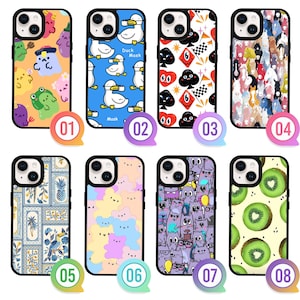 Doodle Pattern Art SKYO0031 iPhone 16 15 14 13 Pro Max Plus Samsung S25 24 23 Edge Ultra Plus , Z Fold Flip 6 5 4 Google Pixel 9 8 7 Case