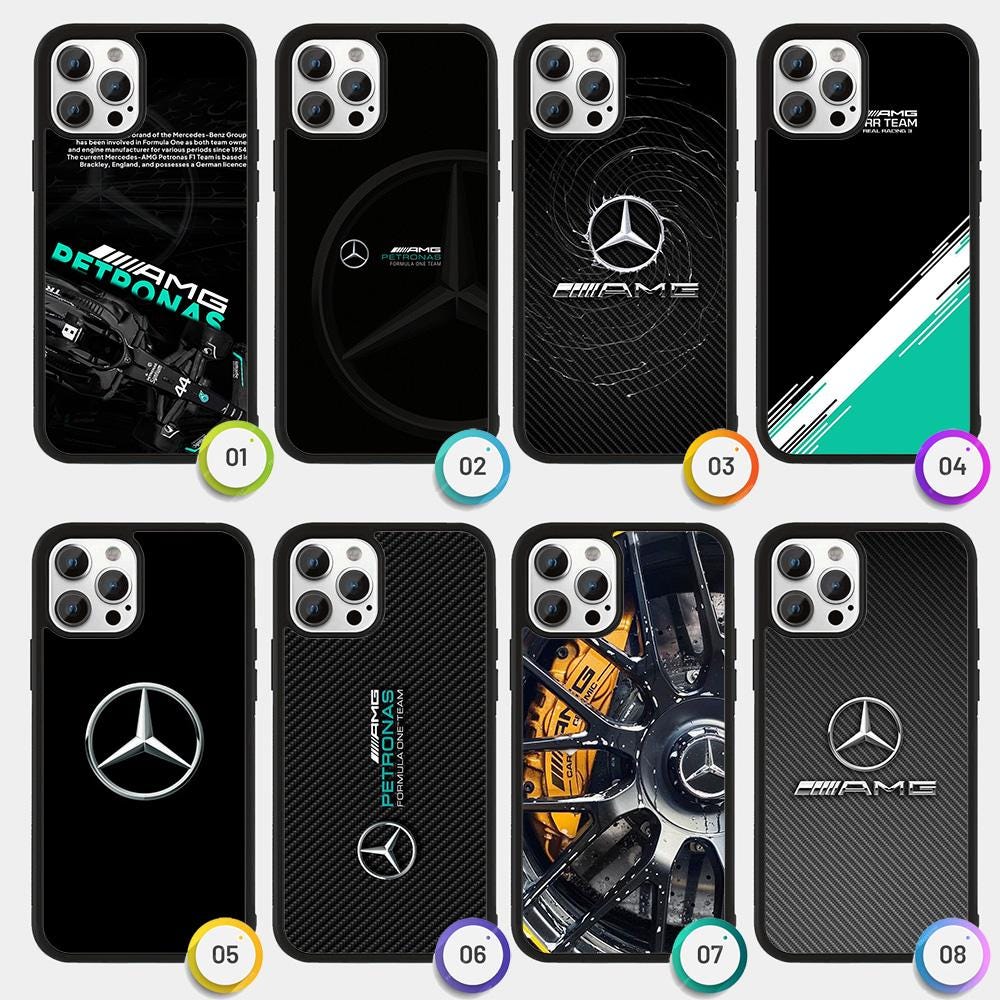 Custodia Originale Mercedes-Benz DFB Per IPhone 6/6S - Nero, Con Imballo Originale