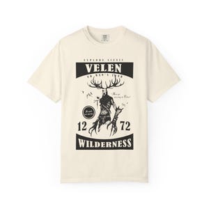 Witcher Velen Wilderness Vintage Style T-shirt