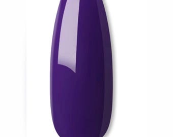 Smalto gel Royal Violet / Manicure lucida vegana e biologica con lampada UV LED