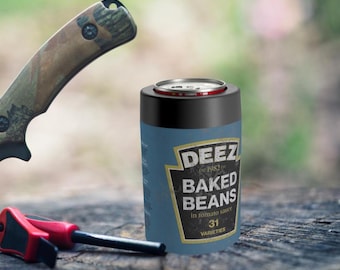 Soporte para latas DayZ Deez Baked Beans - Enfriador de bebidas - Funda aislante para latas de cerveza, refrescos y agua