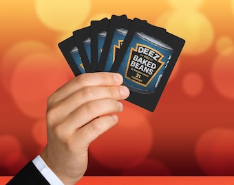 DayZ DEEZ Gebakken Bonen Geïnspireerde Poker Speelkaarten - Nieuwigheid Kaartspel