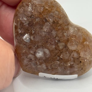Uruguayan Amethyst Crystal Heart: Carved Geode, Healing Stone