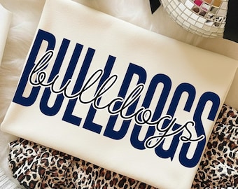 Bulldogs PNG Bundle: High School Bulldogs Football png, Bulldogs Football Shirt png, Bulldogs Mascot shirt png, Bulldog school spirit