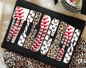 Wildcats Baseball PNG: Retro Wildcats Game Day Sublimation T-shirt Design, Trendy Game Day PNG Digital Download