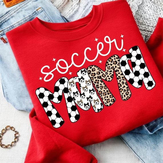 Retro Soccer Mama PNG: Soccer Game Day Png, Soccer Mom PNG, Sports Mom Shirt Design, Trendy Mama PNG Digital Download