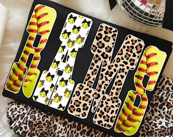 ラムズ ソフトボール PNG: レトロなラムズ ゲームデー昇華Tシャツデザイン、トレンディなゲームデーデジタルダウンロード