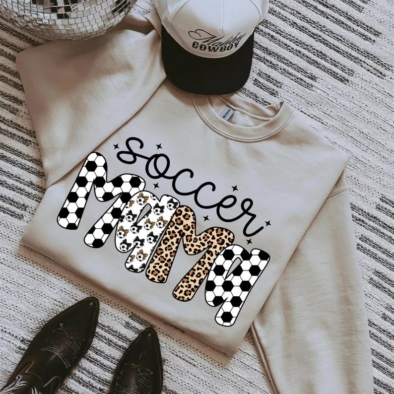 Retro Soccer Mama PNG: Soccer Game Day Png, Soccer Mom PNG, Sports Mom Shirt Design, Trendy Mama PNG Digital Download image 7