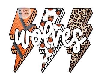 Wolves Basketball Mascot PNG: Sublimation Shirt Design ,Bold Wolves Team Spirit PNG, Wolves Png, Game Day Png
