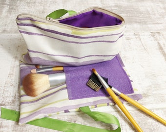 Organiser Make Up Bag with Space for Brushes, Useful Gift for Sister on Holidays