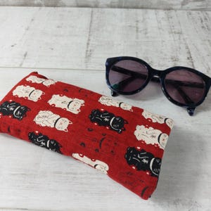 Lucky Cat Cute Glasses Case, Useful Gift for Cat Lovers