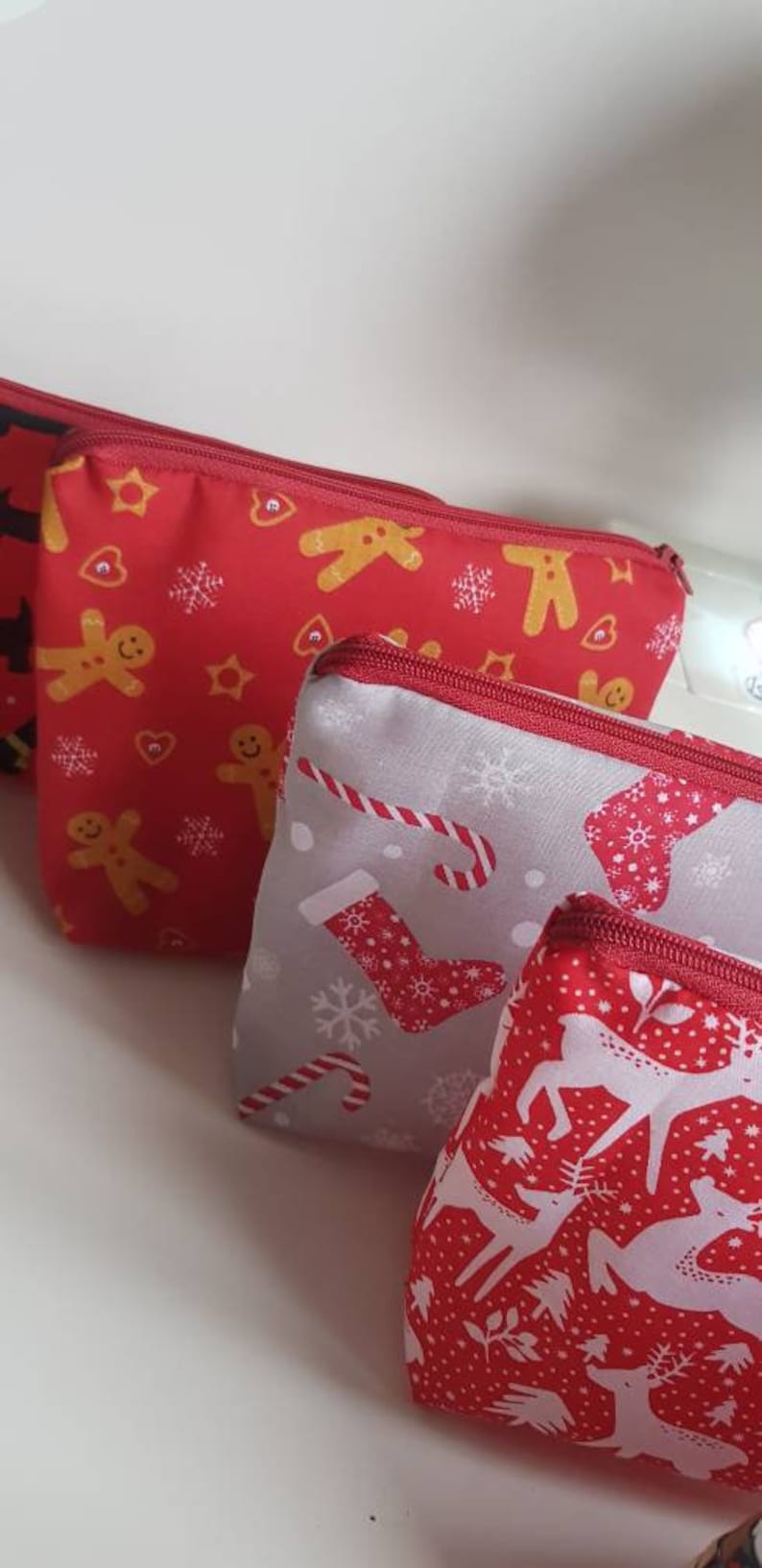 kids gifts stocking stuffer Pack of xmas zip pouches christmas gifts secret santa