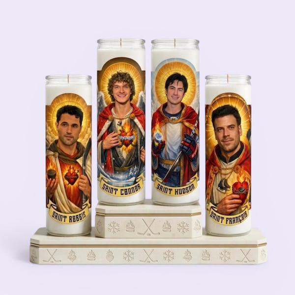 Heated Rivalry Inspired Prayer Candle Collection