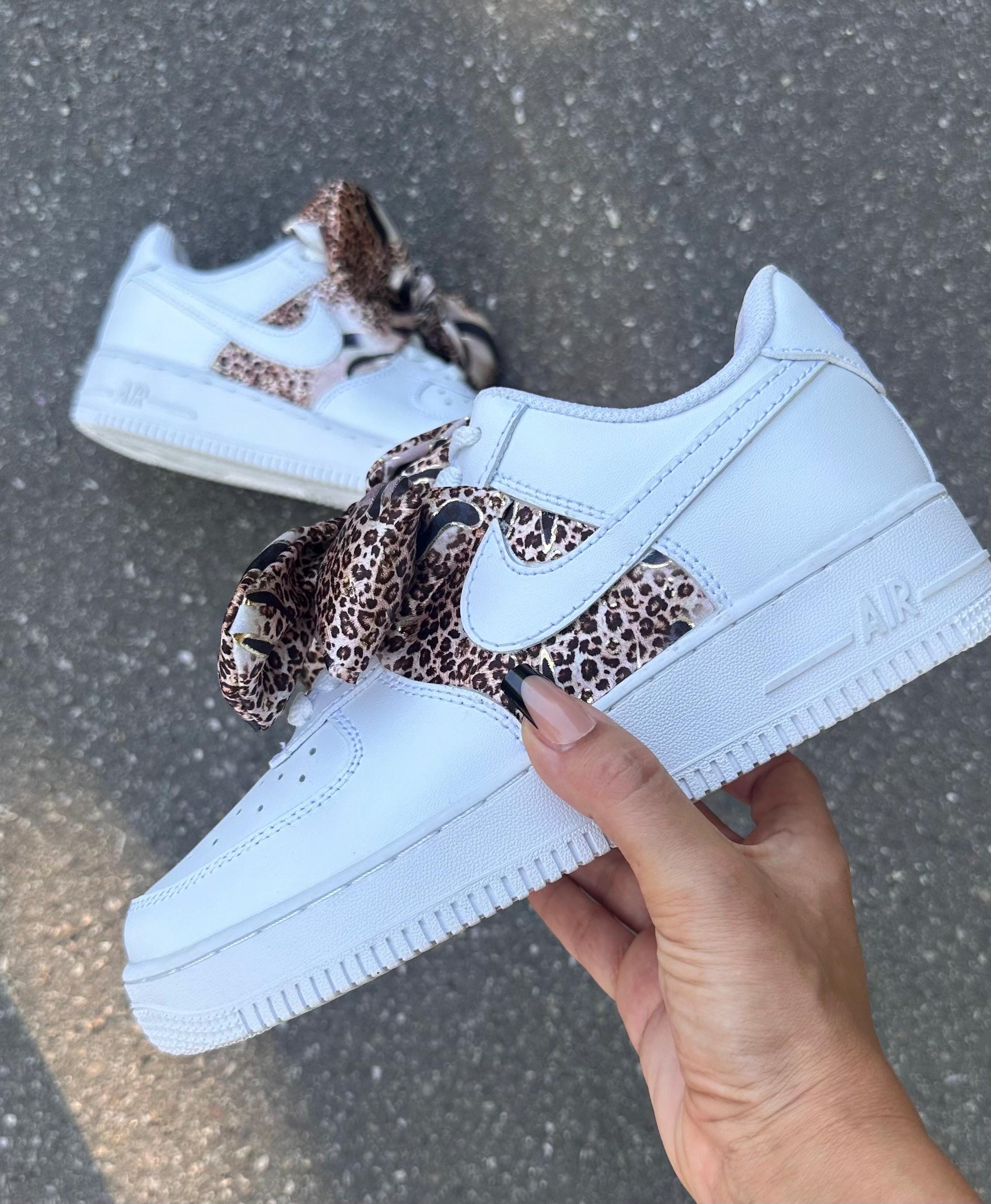 Nike Af1 Nike Schuhe Leo Print Damen Animal Print Nike Schuhe Mit