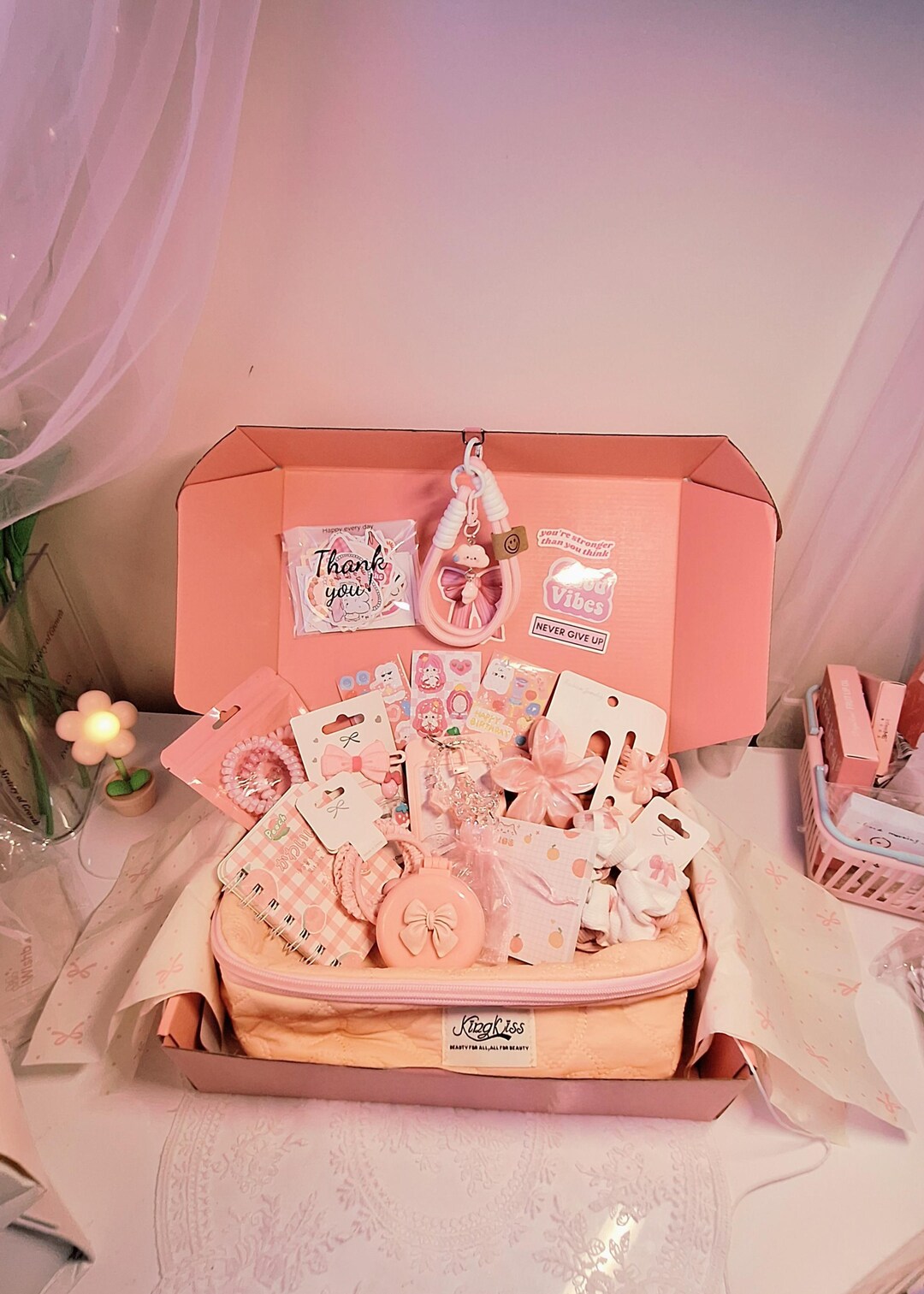 LIMITED EDITION Original Wishbox Pink – Curated Gift Box for Her ...