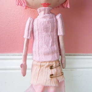 Coraline Doll Pattern Make Your Own Little Me as seen in STUFFED Magazine image 2